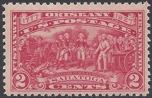 # 644 2c Burgoyne Campaign Issue 1927 Mint NH