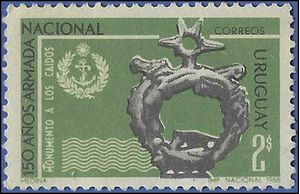 Uruguay # 760 1968 Used