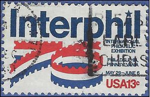 #1632 13c Interphil 76 1976 Used