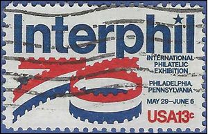 #1632 13c Interphil 76 1976 Used