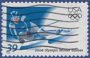 #3995 39c 2006 Winter Olympics 2006 Used