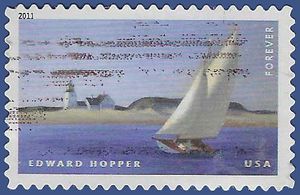 #4558 (44c Forever) Edward Hopper 2011 Used