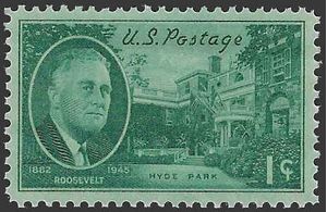 # 930 1c Franklin D. Roosevelt 1945 Mint NH