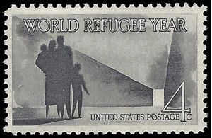 #1149 4c World Refugee Year 1960 Mint NH