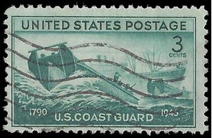 # 936 3c US Coast Guard 1945 Used