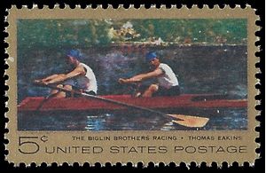 #1335 5c Thomas Eakins 1967 Mint NH