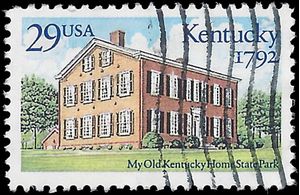 #2636 29c Kentucky Statehood Bicentennial 1992 Used