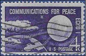 #1173 4c Communications for Peace 1960 Used