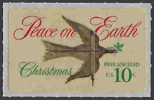 #1552 10c Christmas Dove Weather Vane 1974 Mint NH