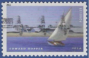 #4558 (44c Forever) Edward Hopper 2011 Used