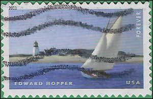 #4558 (44c Forever) Edward Hopper 2011 Used