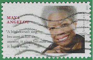 #4979 (49c Forever) Maya Angelou 2015 Used