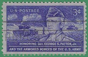#1026 3c Gen. George S. Patton 1953 Used