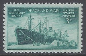 # 939 3c US Merchant Marine 1946 Mint NH