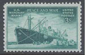# 939 3c US Merchant Marine 1946 Mint NH