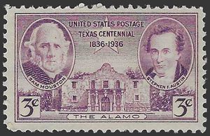 # 776 3c Texas Centennial 1936 Mint NH