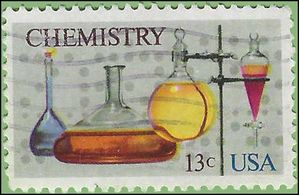 #1685 13c 100th Anniversary American Chemical Society 1976 Used