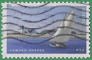 #4558 (44c Forever) Edward Hopper 2011 Used