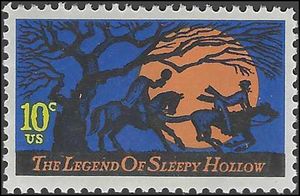 #1548 10c American Folklore Legend of Sleepy Hollow 1974 Mint NH