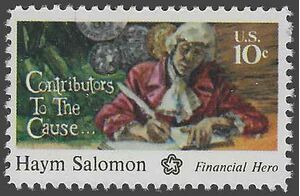 #1561 10c  Haym Solomon 1975 Mint NH