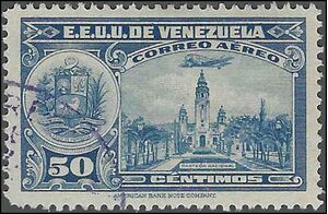 Venezuela #C  92 1939 Used