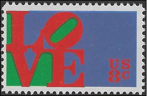 #1475 8c "Love" Issue 1973 Mint NH