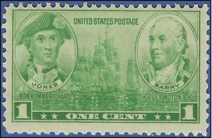 # 785 1c George Washington and Nathanael Green 1936 Mint NH