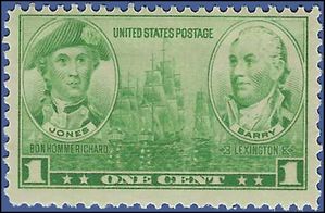 # 785 1c George Washington and Nathanael Green 1936 Mint NH
