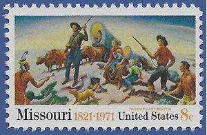 #1426 8c 150th Anniversary Missouri Statehood 1971 Mint NH