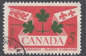 Canada # 388 1959 Used