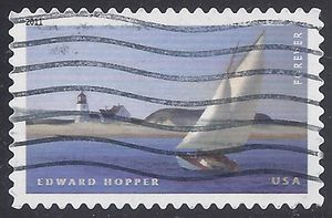 #4558 (44c Forever) Edward Hopper 2011 Used