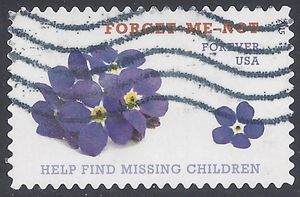 #4987 (49c Forever) Help Find Missing Children 2015 Used