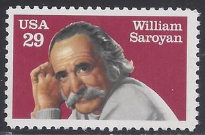#2538 29c Literary Arts William Saroyan 1991 Mint NH