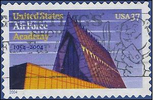 #3838 37c 50th Anniversary Air Force Academy 2004 Used