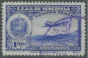 Venezuela #C 101 1938 Used HR