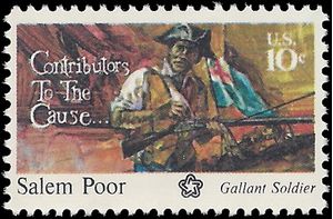 #1560 10c American Bicentennial Salem Poor 1975 Mint NH