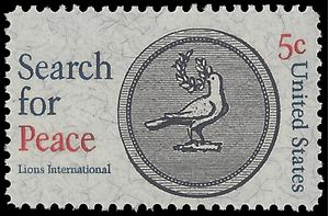 #1326 5c Search for Peace 1967 Mint NH