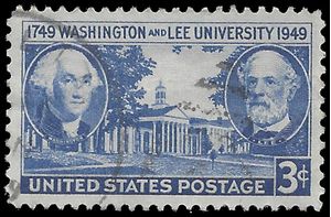 # 982 3c Washington and Lee University 1949 Used