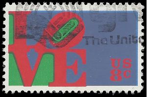 #1475 8c "Love" Issue 1973 Used