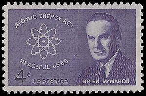 #1200 4c Sen. Brien McMahon 1962 Mint NH
