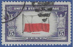 # 909 Overrun Countries Poland 1943 Used