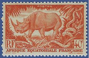 French Equatorial Africa #168 1946 Mint HR