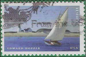 #4558 (44c Forever) Edward Hopper 2011 Used