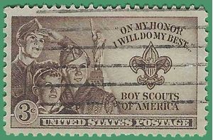 # 995 3c 2nd National Boy Scout Jamboree 1950 Used