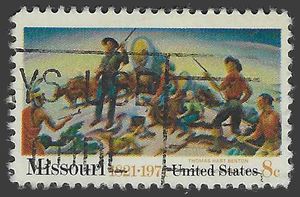#1426 8c 150th Anniversary Missouri Statehood 1971 Used