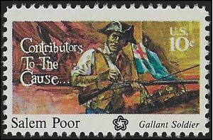 #1560 10c American Bicentennial Salem Poor 1975 Mint NH