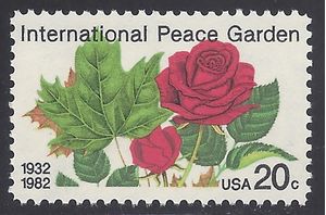 #2014 20c International Peace Garden 1982 Mint NH