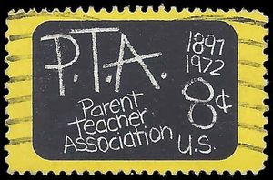 #1463 8c 75th Anniversary PTA 1972 Used