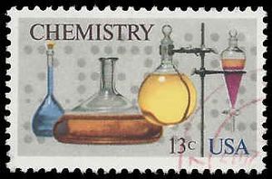 #1685 13c 100th Anniv. American Chemical Society 1976 Used