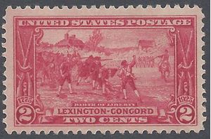# 618 2c Lexington Concord Birth of Liberty 1925 Mint H OG